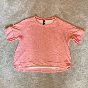 Adidas Light Pink Short Sleeve cotton Tee